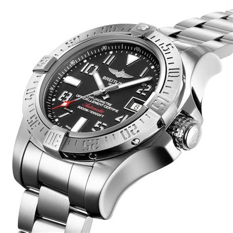 breitling avenger ii seawolf rubber strap|Breitling Avenger seawolf price.